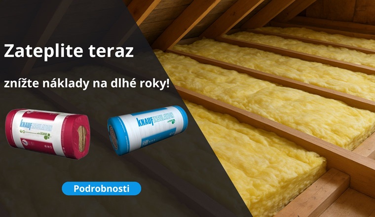 Šetrite energiu a peniaze každý rok.