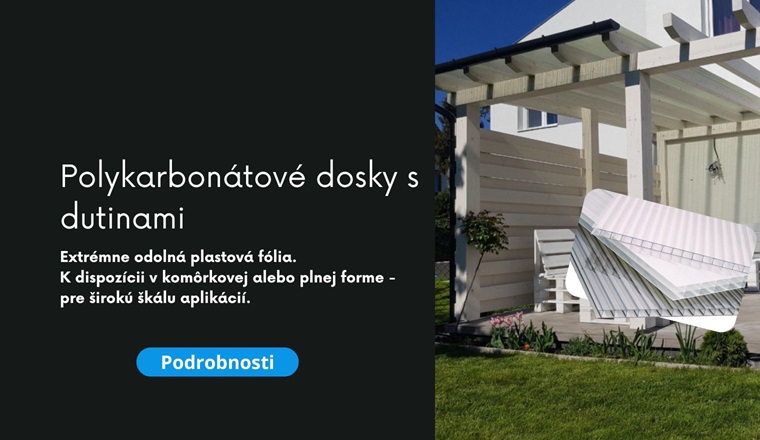 Extrémne odolná plastová fólia. K dispozícii v komôrkovej alebo plnej forme - pre širokú škálu aplikácií.