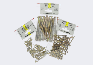 A Skrutky do dreva sú neodmysliteľnou súčasťou domácich majstrov